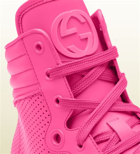 gucci rush pink|pink gucci shoes high top.